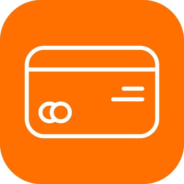 Vektor Kreditkarte — Stockvektor