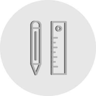 Eğitim ikonu okul kavramının vektör illüstrasyonu 