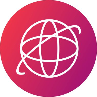 vektör dünyası simgesi, illüstrasyon