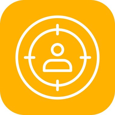 İnsan kaynakları yönetim vektör simgesi