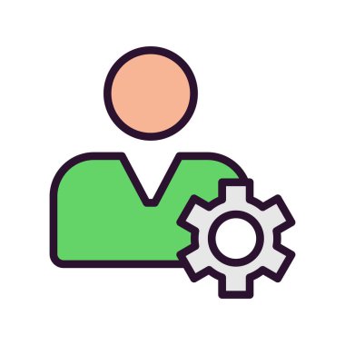 Vektör illüstrasyon iş simgesi, iş konsepti 