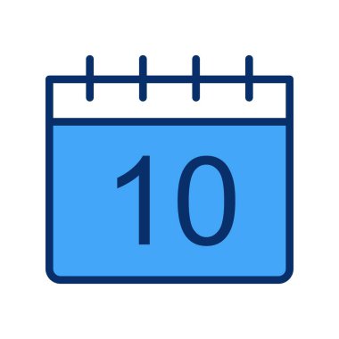  Vektör Takvim Simgesi, illüstrasyon