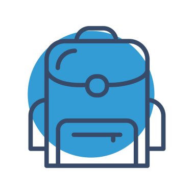 Ampul simgesi, basit vektör illüstrasyonu