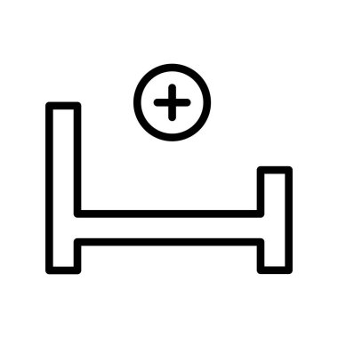 Tıbbi ikonun vektör yanılsaması, tıp konsepti 