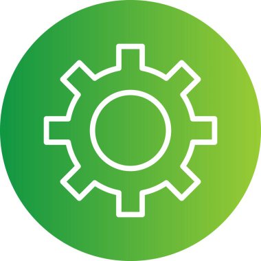 Simge ayarlanıyor, basit vektör illüstrasyonu