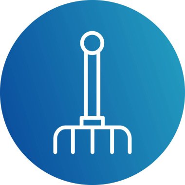 Bahçe işlerinin vektör illüstrasyonu, bahçe aletleri kavramı