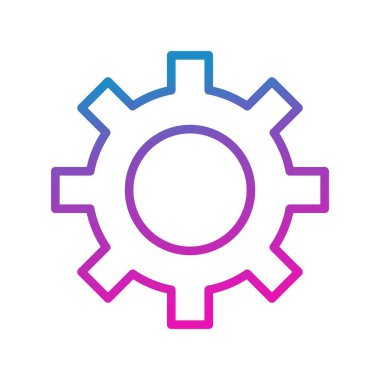 Simge ayarlanıyor, basit vektör illüstrasyonu