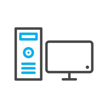 bilgisayar simgesi vektör illüstrasyonu