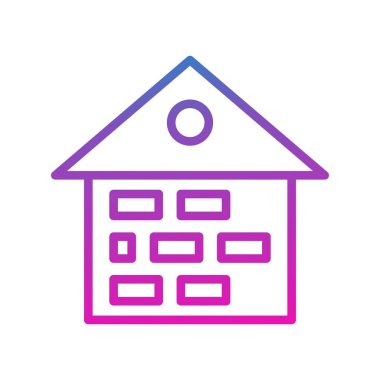 Modern b 'nin vektör illüstrasyonunda simge eksikliği