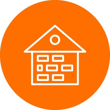 Evin vektör simgesi