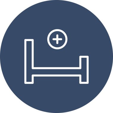 Tıbbi ikonun vektör yanılsaması, tıp konsepti 