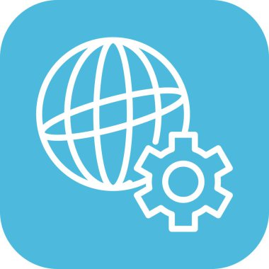 genel ağ vektör simgesi