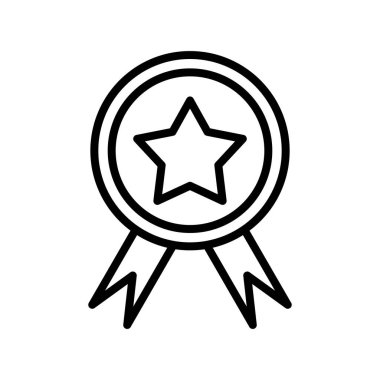 ödül simgesi vektör illüstrasyonu