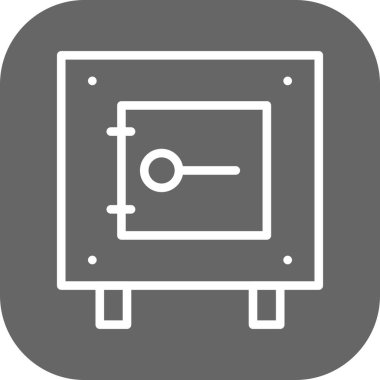 Vektör Kilit simgesi, illüstrasyon