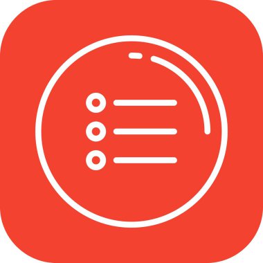 kırmızı ve beyaz vektör simgesi