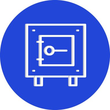 Vektör Kilit simgesi, illüstrasyon