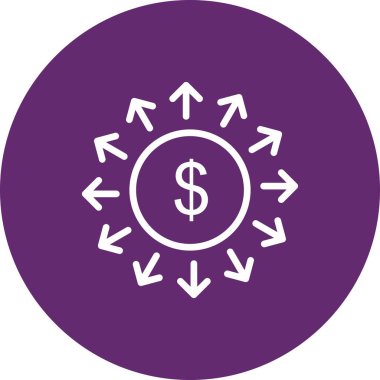 Sikke simgesi, illüstrasyon