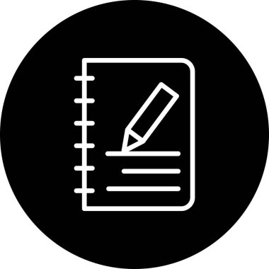 vektör Belgesi simgesi, basit vektör illüstrasyonu