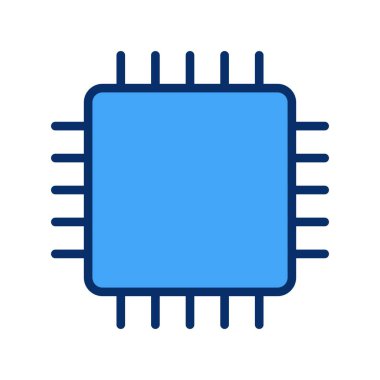 Bilgisayar donanımının vektör illüstrasyonu, dijital kavram