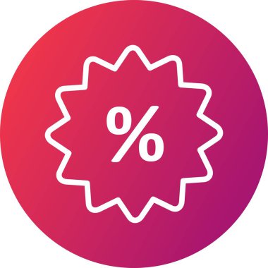 Kırmızı çizgili indirimli etiket