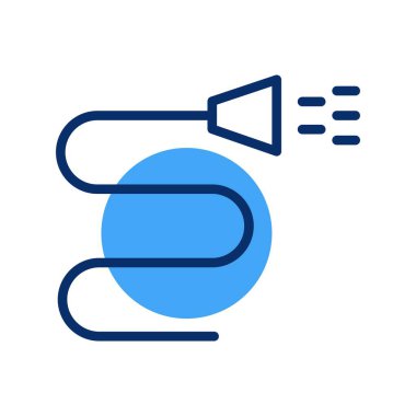 Bahçe işlerinin vektör illüstrasyonu, bahçe aletleri kavramı