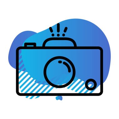 Bilgisayar donanımının vektör illüstrasyonu, dijital kavram