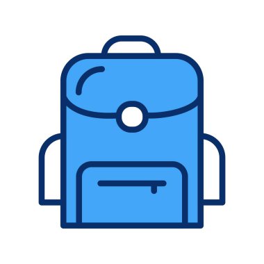 Eğitim ikonu okul kavramının vektör illüstrasyonu 