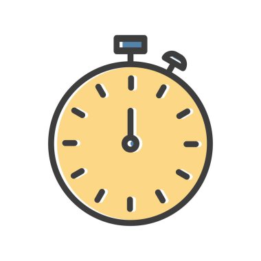vektör Stopwatch simgesi, illüstrasyon