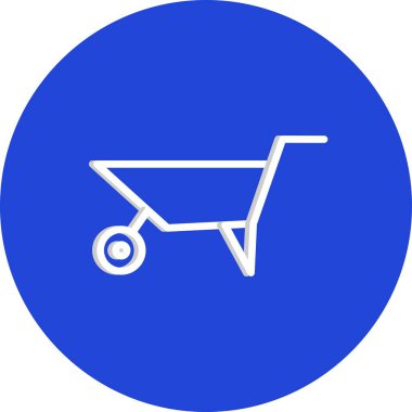 Bahçe işlerinin vektör illüstrasyonu, bahçe aletleri kavramı