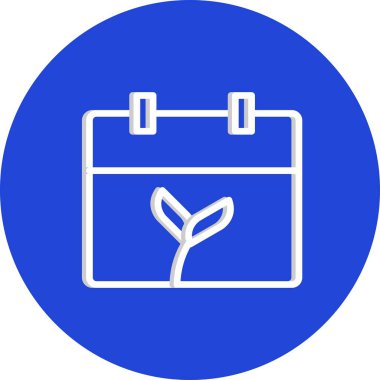  Vektör Takvim Simgesi, illüstrasyon