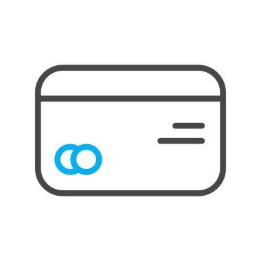 vektör kredi kartı ico