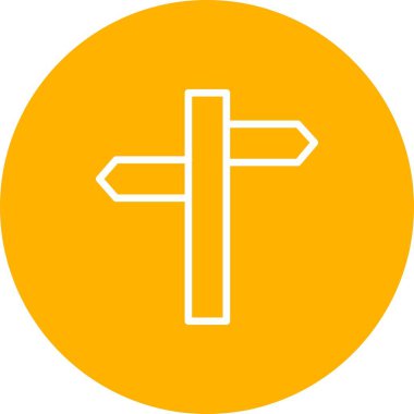 işaret posta simgesi vektör illüstrasyonu