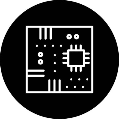 Bilgisayar donanımının vektör illüstrasyonu, dijital kavram