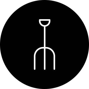 Bahçe işlerinin vektör illüstrasyonu, bahçe aletleri kavramı