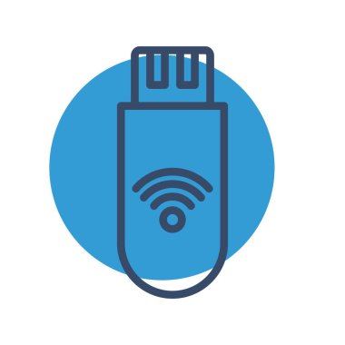 vektör usb simgesi, basit vektör illüstrasyonu