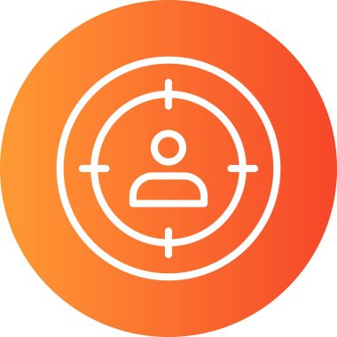 Seo simgesinin vektör illüstrasyonu, pazarlama kavramı 