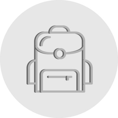 Eğitim ikonu okul kavramının vektör illüstrasyonu 