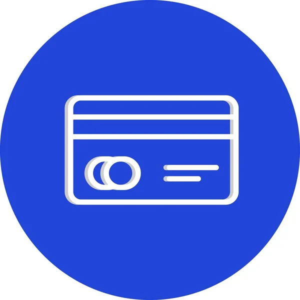 Vektor Kreditkort Ico — Stock vektor