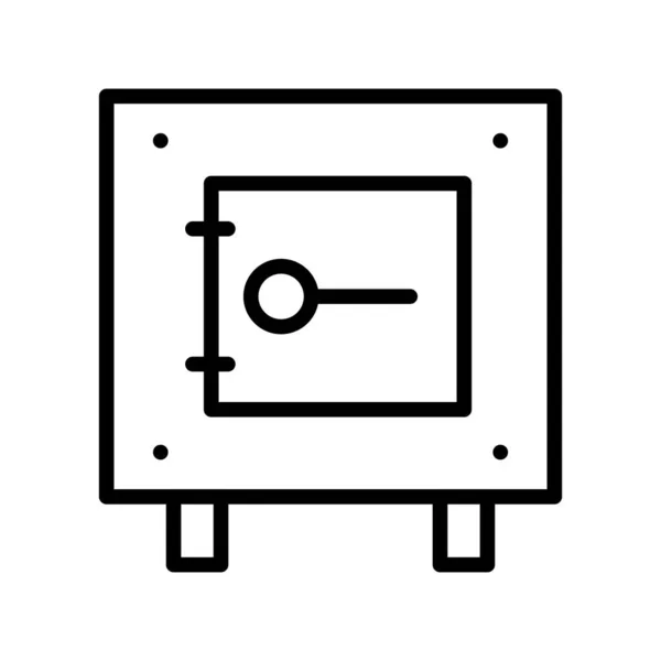 Εικονίδιο Vector Locker Απεικόνιση — Διανυσματικό Αρχείο