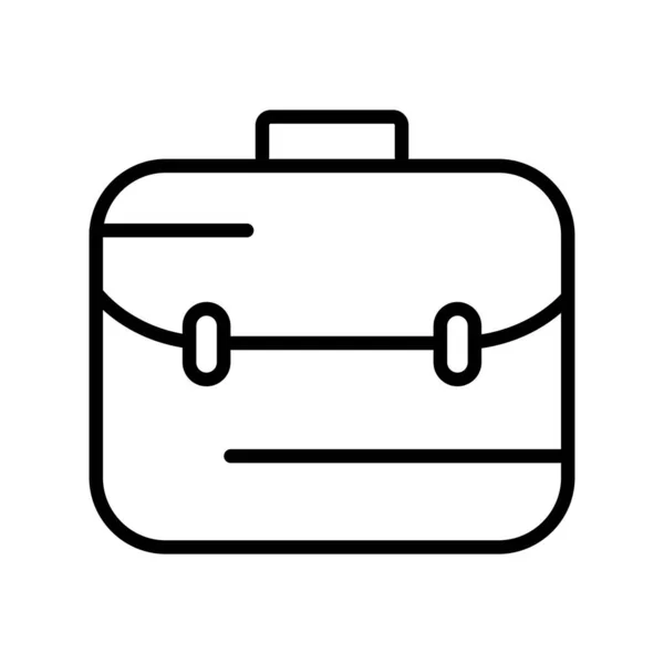 Aktenkoffer Symbol Einfache Vektorillustration — Stockvektor