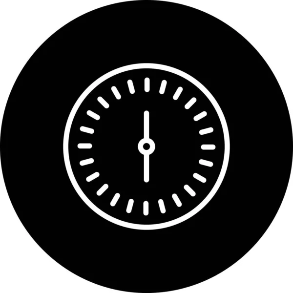 Ikona Kompasu Wektorowego Ilustracja — Wektor stockowy