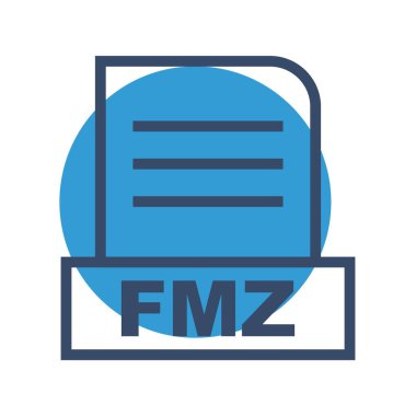 Vektör FMZ dosya simgesi