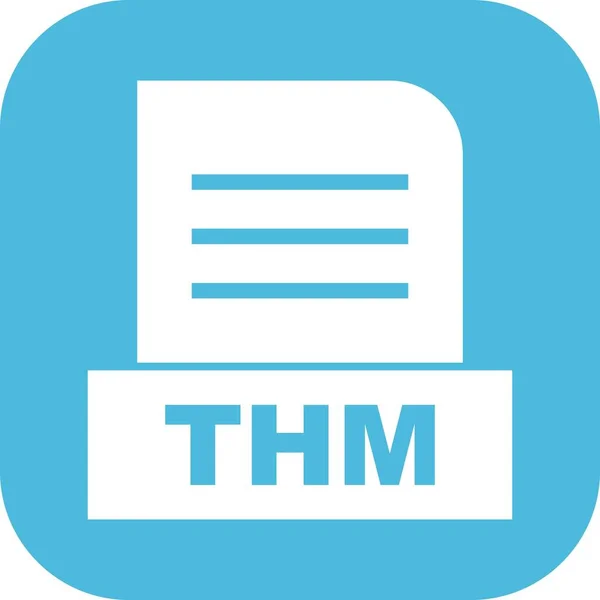 向量Thm文件图标 — 图库矢量图片