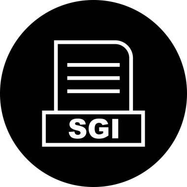 Vektör SGI dosya simgesi