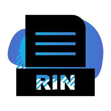  Vektör RIN dosya simgesi