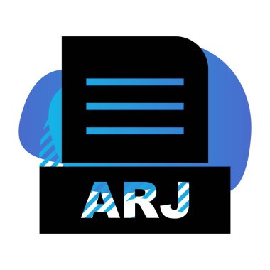  Vektör ARJ dosya simgesi   