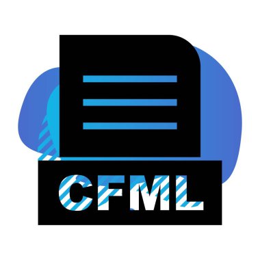 Vektör CFML dosya simgesi