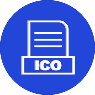 Vektör ICO dosya simgesi