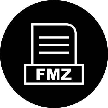 Vektör FMZ dosya simgesi