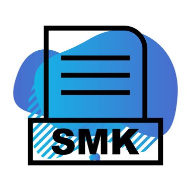 Vektör SMK dosya simgesi